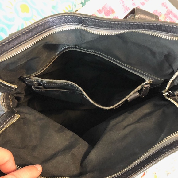 Cole Haan Gun Metal Gray leather purse - Picture 6 of 6